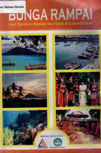 Image of Bunga Rampai: Hasil Penelitian Bahasa dan Sastra di Sulawesi Utara