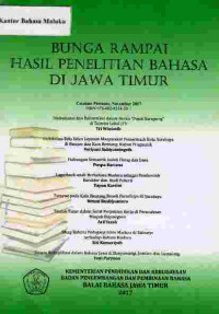 Image of Bunga Rampai: Hasil Penelitian Bahasa di Jawa Timur